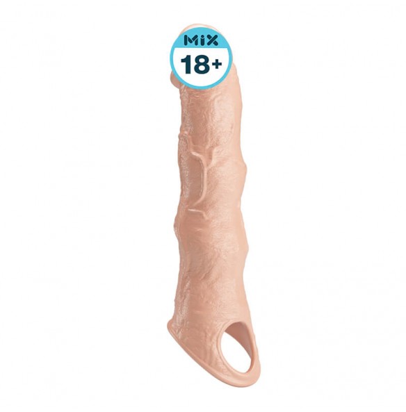PRETTY LOVE - Ragna Extension Penis Sleeve (Skin Color) PRETTY LOVE - Ragna Extension Penis Sleeve (Skin Color)